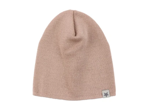 Huttelihut dusty rose beanie uld